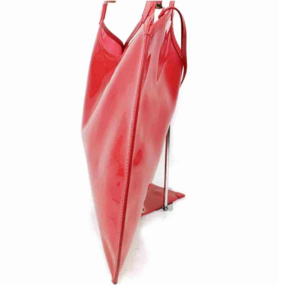 Louis Vuitton Red Epi Plage Lagoon Bay With Pouch Beach Tote - Picture 2 of 11